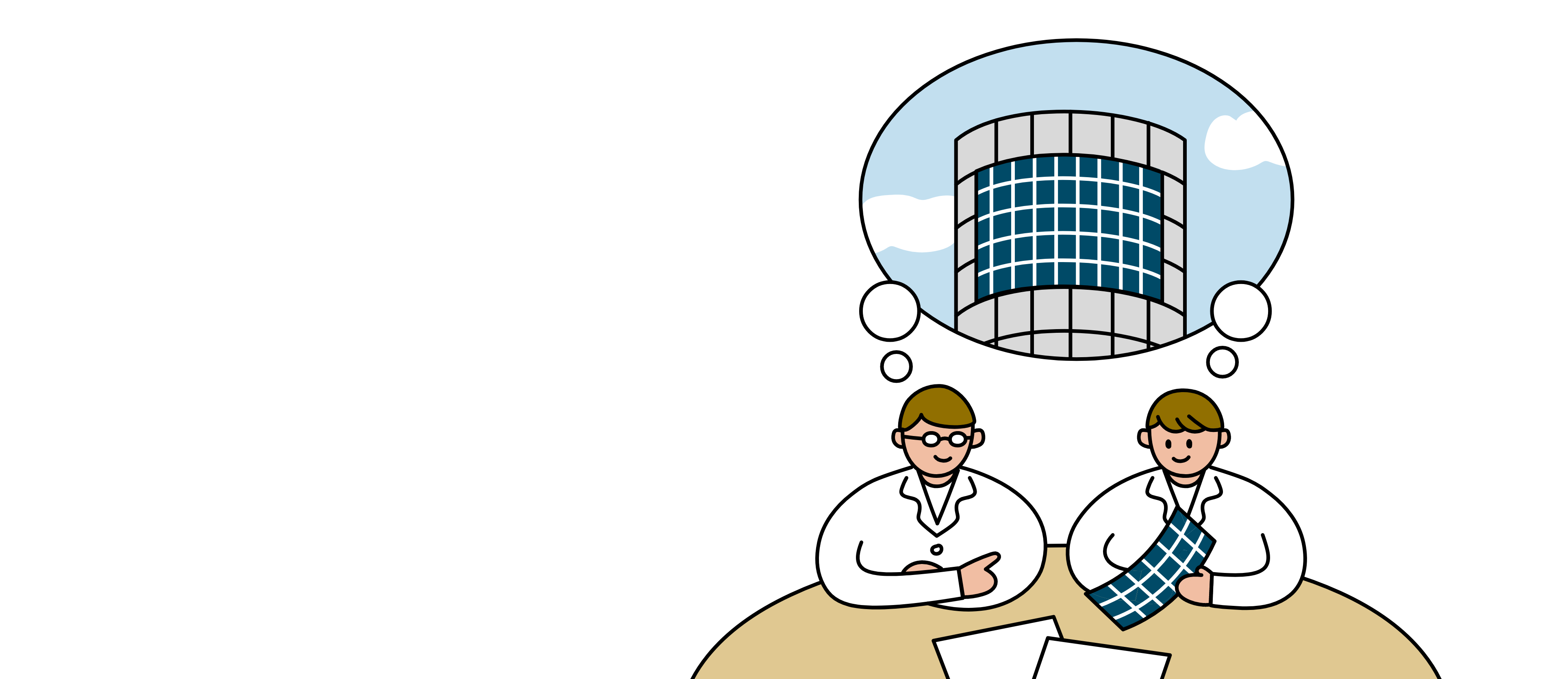 太陽光パネルを研究・開発している様子