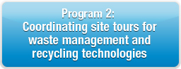 Program 2:Coordinating site tours for waste management and recycling technologies