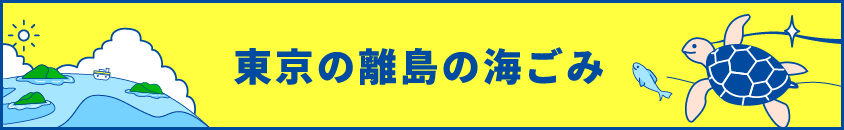 東京の離島の海ごみ